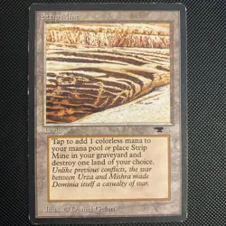 English - MTG Strip Mine (No Horizons) - MP - Antiquities - Image 1