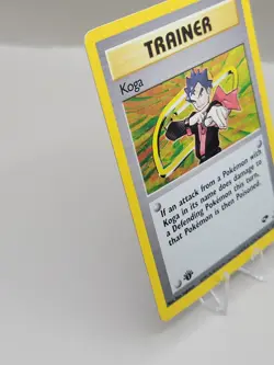 Pokemon 1st Edition Gym Challenge Koga Trainer Holo 19/132 - Image 3