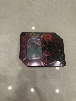 Pokemon Destined Rivals Team Rockets Nidoking EX Tin - FACTORY SEALED! - Image 1