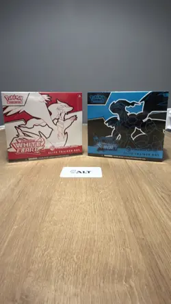 Pokemon TCG Black Bolt And White Flare Pokemon Center Elite Trainer Box PKC ETB - Image 1