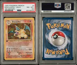 1999 Pokemon French Dracaufeu Charizard 1st Edition PSA 8.5 Rare Vintage Holo - Image 2