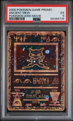 2000 POKEMON GAME MOVIE POKEMON 2000 MOVIE ANCIENT MEW PSA 5 - Image 1