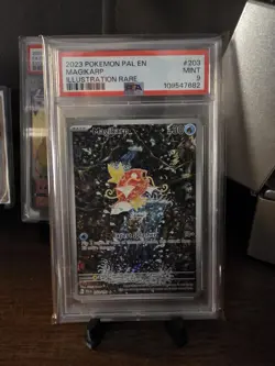 2023 POKEMON PAL EN PALDEA EVOLVED MAGIKARP #203 ILLUSTRATION RARE IR PSA 9 - Image 1