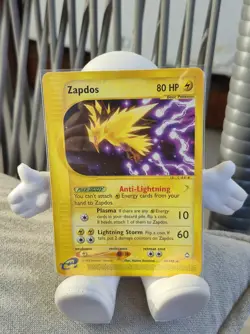 2002 Pokemon TCG Zapdos Aquapolis 44/147 Rare LP/NM - Image 1