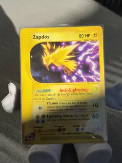 2002 Pokemon TCG Zapdos Aquapolis 44/147 Rare LP/NM - Image 3