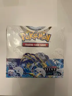 Pokemon Sword & Shield Silver Tempest Booster Box Sealed 820650860911 - Image 1