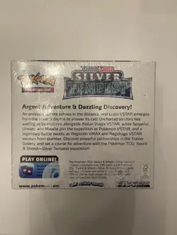 Pokemon Sword & Shield Silver Tempest Booster Box Sealed 820650860911 - Image 3
