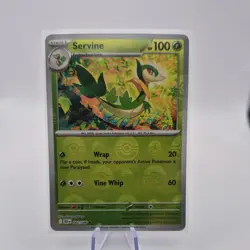 Servine - 002/086 - Pokeball Reverse Holo - Black Bolt - English - Pokemon - Image 1