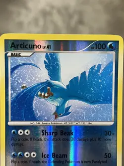 Pokemon TCG Articuno 2009 Supreme Victors 16/147 Reverse Holo Rare Card LP - Image 3