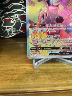 Pokemon TCG Rotom v Lost Origin Alternate Art Holo Ultra Rare Card 177/196 - Image 4