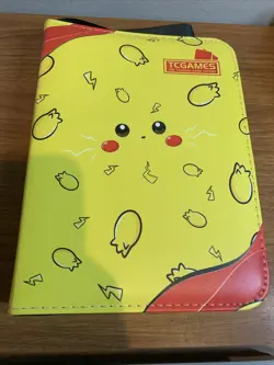 NEW POKEMON TCGAMES Beginner-Size 3 ring Binder 440 Pocket Top Loader Card - Image 1