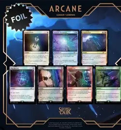 MtG Secret Lair x Arcane Foil League of Legends New Sealed - Image 1