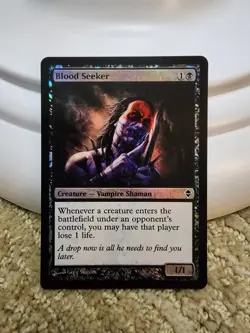 Blood Seeker x1 FOIL Zendikar NM 2010 MTG - Image 1