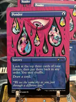MTG | Ponder [Secret Lair 30th] NF - Image 1