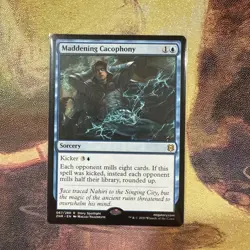 MTG Magic the Gathering Maddening Cacophony (67/493) Zendikar Rising NM - Image 1