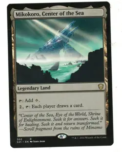 MTG Mikokoro Center of the Sea Commander 2021 Magic The Gathering TCG - Image 1