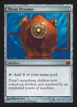 Light Play, English MTG Foil Thran Dynamo - Foil From the Vault: Twenty Magic th - Image 1