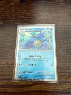 Seadra 011/064 (Cosmos Holo) Shrouded Fable - Pokemon MINT - Image 1