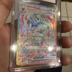 CGC 10 GEM MINT - SYLVEON EX - PRE EN 156/131 SIR Pokemon Prismatic Evolutions - Image 4