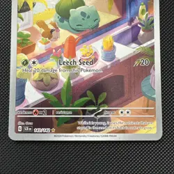 Pokemon Bulbasaur 143/142 Sv07: Stellar Crown - Illustration Rare - NM - Image 3