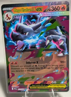 Pokemon TCG: Mega Charizard ex #013/094 Phantasmal Flames Holo NM PACK FRESH ?? - Image 1