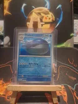 Pokemon Card Wailord Journey Together Reverse Holo Rare 041/159 Near Mint - Image 1