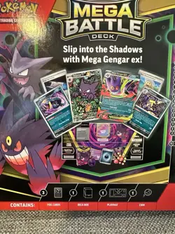 Pokemon TCG Mega Battle Deck (Mega Gengar ex) Factory Sealed Brand New - Image 4