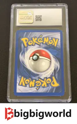 CGC9 Pokemon 2000 Black star Promo Coll Porygon Holo #15 - Image 2