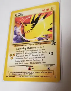 Pokemon TCG - WoTC Promo - Zapdos (23) - Image 1