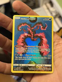 Galarian Moltres SWSH284 Promo SWSH Black Star Pokemon Near Mint - Image 1