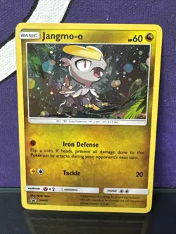 Pokemon TCG Jangmo-o SM40/248 SM Black Star Promos Holo MP - Image 1
