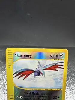 Pokemon TCG - Skarmory - 27/165 - Rare - Reverse Holo - Expedition - Image 3