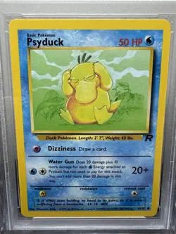 2000 Pokemon Rocket #65 Psyduck PSA 5 EX - Image 2