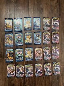 Pokemon TCG 2016 XY Evolutions SWSH Base Booster Pack Lot Of 24 Factory Sealed - Image 1