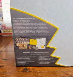Pokemon TCG Celebrations Ultra Premium Collection UPC Sealed 25th Anniversary 25 820650809149 - Image 5
