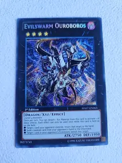 Yugioh Evilswarm Ouroboros HA07-EN065 (Secret Rare) 1st Edition #Y141 - Image 1