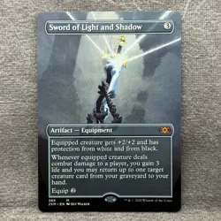 MTG Sword of Light and Shadow (Borderless) - Double Masters (2XM) #366 Non-Foil - Image 1