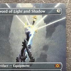 MTG Sword of Light and Shadow (Borderless) - Double Masters (2XM) #366 Non-Foil - Image 3