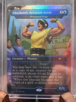 Absolutely Accurate Actor Avatar: The Last Airbender Secret Lair MTG Foil NM - Image 3
