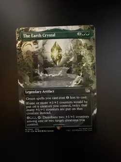 MTG Final Fantasy English The Earth Crystal Borderless 0342 Non-Foil - Image 1