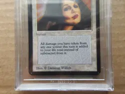 Reverse Damage BGS 7.5 NM+ [Limited Edition Alpha] Mtg Magic Free Priority Mail! - Image 3
