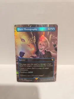 Flash Photography (Borderless) Commander: Final Fantasy Foil Near Mint - Image 1