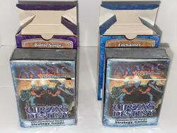 Magic The Gathering Urzas Destiny Precon Lot of 4 Vintage MTG - Image 4