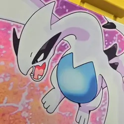 Lugia Neo - Pokemon STITCHED Playmat Game Mousepad CUSTOM Play Mat TCG Genesis - Image 3