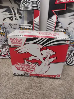 White Flare Binder x 2 + White Flare ETB - Factory-sealed - Pokemon TCG - Image 2