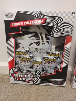 White Flare Binder x 2 + White Flare ETB - Factory-sealed - Pokemon TCG - Image 5