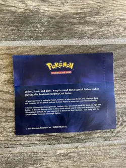 WOTC Pokemon Nintendo Power Venusaur Holo Black Star Sealed Promo 1998 - Image 2