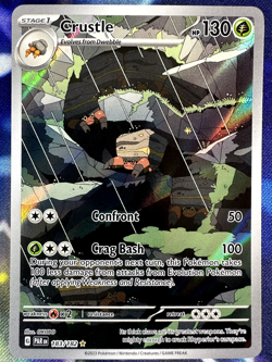 Crustle 183/182 Paradox Rift - Full Art Holo - Pokemon TCG Illustration Rare -NM - Image 1