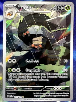 Crustle 183/182 Paradox Rift - Full Art Holo - Pokemon TCG Illustration Rare -NM - Image 2