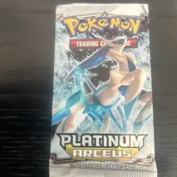 2-Pokemon 2009 Platinum Arceus Booster Packs Sealed New Unopened 2 Pack Lot - Image 2